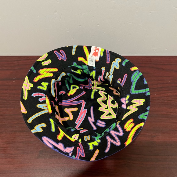 Adidas, Reversible Bucket Hat, Love Unites, GA1232, Multicolor - Picture 12 of 15